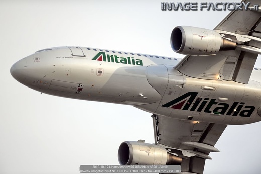 2019-10-12 Linate Airshow 07468 Airbus A320 - Alitalia